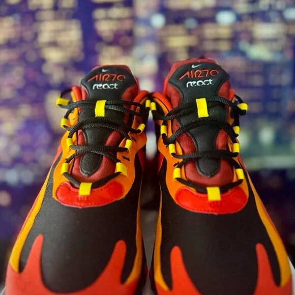 Nike Air Max 270 React Lava 2020 - Picture 4 of 8